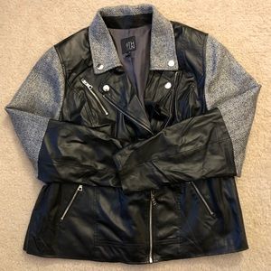 Lane Bryant Faux Leather Jacket